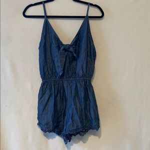 Denim colored romper